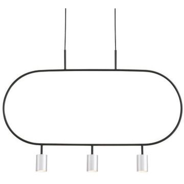 Altavola Design Luna LPL338-SL Lampă cu pendul 3x3W/LED 3000K 720lm IP20