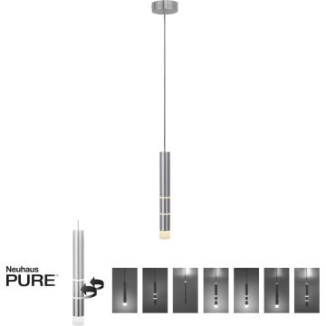 Paul Neuhaus PURE-VEGA 2211-95 Lampă cu pendul 4x12W/LED 3000k 1010lm ip20