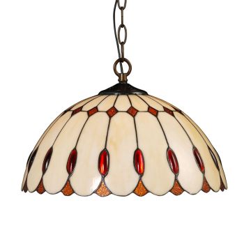 Prezent TIFFANY XVI. 226 Lampă cu pendul 2x60W/E27 IP20