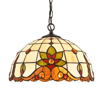 Prezent TIFFANY XVII. 220 Lampă cu pendul 2x60W/E27 IP20