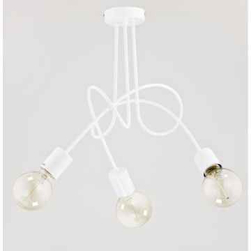 Alfa TANGO WHITE 23613 Lampă de tavan 3x60W/E27