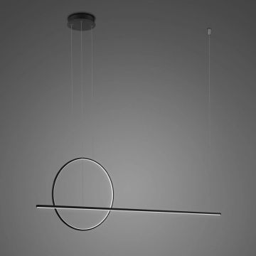 Altavola Design Linea No.2 LA087/PX120_40_4k_39W_black Lampă cu pendul 2x39W/LED 4000K 1800lm IP44