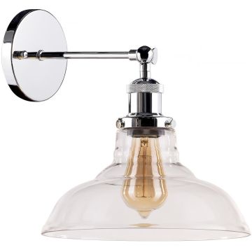 Altavola Design NEW YORK LOFT LA040/W_chrom Aplique de perete 1x40W/E27 IP20