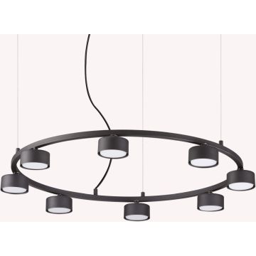 Ideal Lux MINOR 235547 Lampă cu pendul 8x9W/GX53 ip20