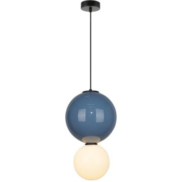 Italux Pieve PND-95221-1L-BLU Lampă cu pendul 1x7W/LED 3000K 867lm IP20