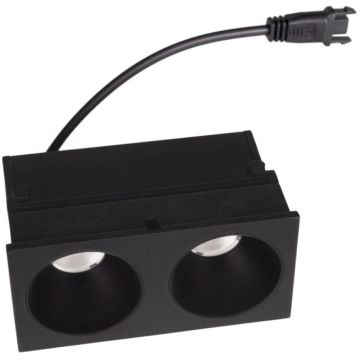 Maxlight MODULAR HM180 2L Lumină îngropată deasupra plafonului 2x6w/led 3000k 400lm ip20