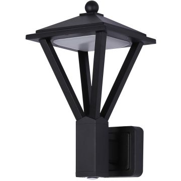 Italux Bons OWL-22474-BK Aplique de perete 1x12W+3W/LED 3000K 590lm IP54