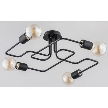 Alfa HOOK 24744 Lampă de tavan 4x60W/E27 IP20