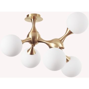 Ideal Lux NODI 241050 Lampă de tavan 5x28W/E14 ip20