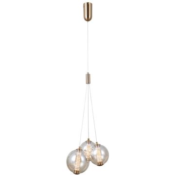 Italux Butero PND-34359-3-HBR-AMB Lampă cu pendul 3x12W/LED 3000K 1095lm IP20