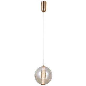 Italux Butero PND-34359-M-HBR-AMB Lampă cu pendul 1x9W/LED 3000K 825lm IP20