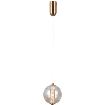Italux Butero PND-34359-S-HBR-AMB Lampă cu pendul 1x6W/LED 3000K 550lm IP20