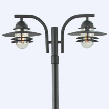 Norlys OSLO 242B Felinar 1x9W/E27 IP54
