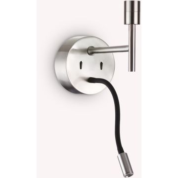 Ideal Lux SET UP 259833 Braț pentru aplique de perete 1x42W/E27+1x3W/LED ip20