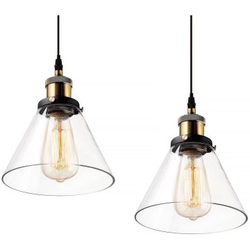 Altavola Design NEW YORK LOFT La034/p+p Lampă cu pendul 2x40W/E27 IP20
