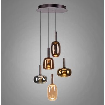 Paul Neuhaus IRIDES 2682-70 Lampă cu pendul 5x9W/LED 3000K 610lm IP20