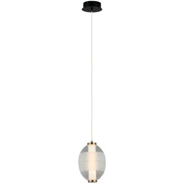 Italux Rinot PND-45372-1-WH-CL Lampă cu pendul 1x8W/LED 3000K 500lm IP20
