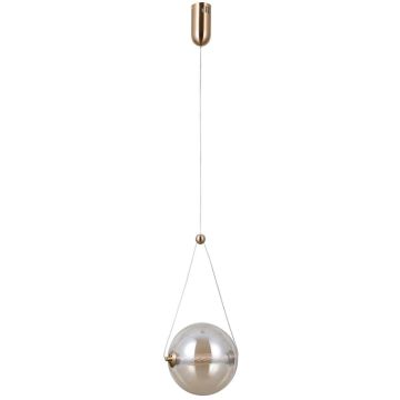 Italux Rastia PND-34361-M-HBR-AMB Lampă cu pendul 1x9W/LED 3000K 825lm IP20