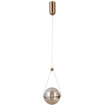 Italux Rastia PND-34361-S-HBR-AMB Lampă cu pendul 1x6W/LED 3000K 550lm IP20