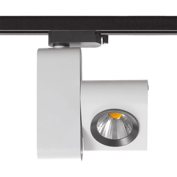 Italux Render 4000K TL7527/18W 4000K WH+BL Proiector de șină 1x18W/LED 4000K 1580lm IP20
