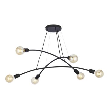 TK Lighting HELIX 2726 Lampă cu pendul 6x60W/E27