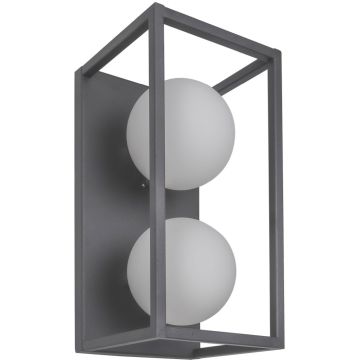Italux Daisy MB-BR4367-W2 GR Aplique de perete 2x4W/G9 IP20