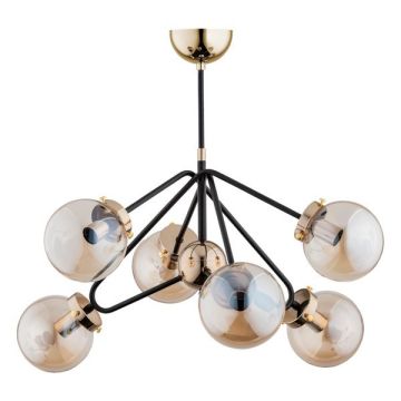 Alfa ELBA GOLD 28256 Lampă de tavan 6x40W/E14