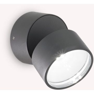Ideal Lux OMEGA 285450 Aplique de perete 1x7W/LED 3000K ip54