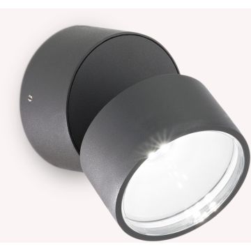 Ideal Lux OMEGA 285467 Aplique de perete 1x7W/LED 4000K ip54