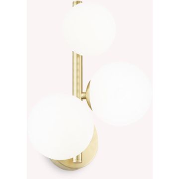 Ideal Lux PERLAGE 283784 Aplique de perete 3x15W/G9 ip20