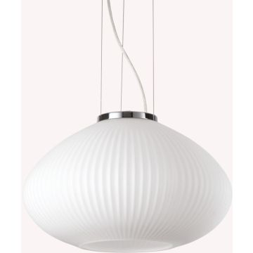 Ideal Lux PLISSE' 285184 Lampă cu pendul 1x60W/E27 ip20