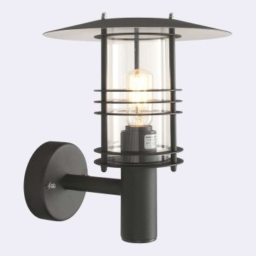 Norlys STOCKHOLM 280B Aplique de perete 1x9W/E27 IP54