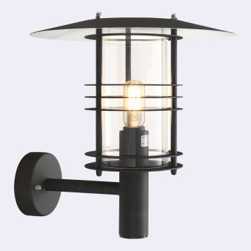 Norlys STOCKHOLM 286B Aplique de perete 1x9W/E27 IP54
