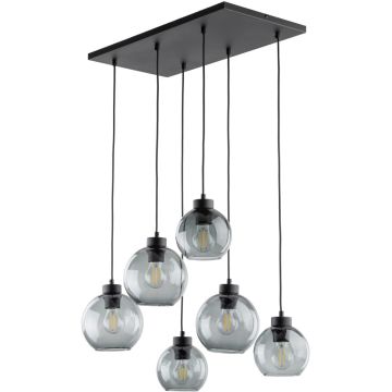 TK Lighting CUBUS GRAPHITE 2833 Lampă cu pendul 6x60W/E27