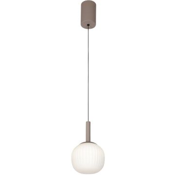Italux Montes PND-02217-1-BRO Lampă cu pendul 1x6W/LED 3000K/4000K/6000K 650lm IP20