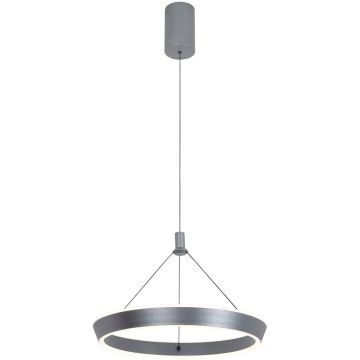 Italux Ottana PND-64739-S-GR Lampă cu pendul 1x24W/LED 3000K/4000K/6000K 2900lm IP20