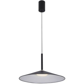 Italux Sardena PND-01510-S-BK Lampă cu pendul 1x9W/LED 3000K/4000K/6000K 900lm IP20