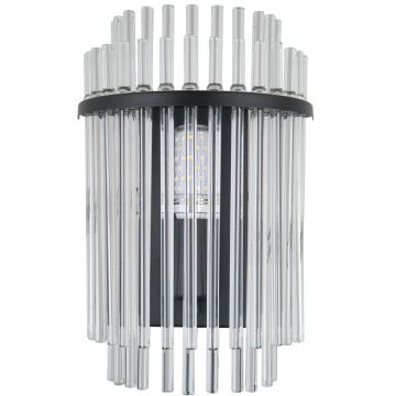 Italux Bonte WL-40929-1A-BK Aplique de perete 1x40W/E14 IP20