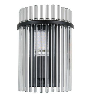 Italux Merto WL-40930-1A-BK Aplique de perete 1x40W/E14 IP20