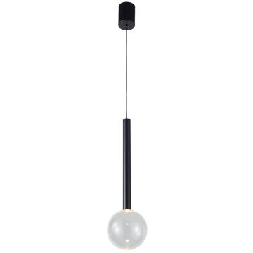 Italux Alinos PND-24019-1A-BK Lampă cu pendul 1x6W/LED 3000K 200lm IP20