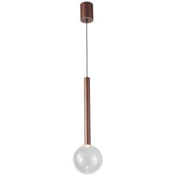 Italux Alinos PND-24019-1A-COPP Lampă cu pendul 1x6W/LED 3000K 200lm IP20