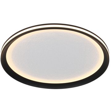 Italux Artizo PLF-02326-M-BK Lustră de tavan 1x24W/LED 3000K/4000K/6000K 2900lm IP20