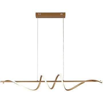 Italux Bastelo PND-24154-GD Lampă cu pendul 1x40W/LED 3000K/4000K/6000K 3400lm IP20