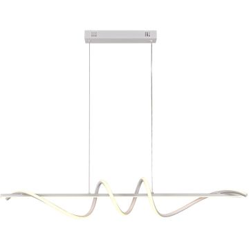 Italux Bastelo PND-24154-WH Lampă cu pendul 1x40W/LED 3000K/4000K/6000K 3400lm IP20