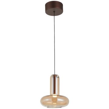 Italux Carote PND-24011-1-COPP Lampă cu pendul 1x5W/LED 3000K 233lm IP20