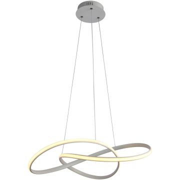 Italux Consa PND-19221C-WH Lampă cu pendul 1x40W/LED 3000K/4000K/6000K 3400lm IP20