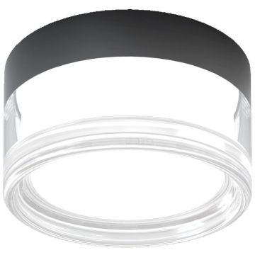 Italux Enios PLF-63829-BK Lampă de tavan 1x9W/LED IP65