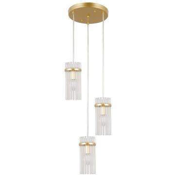 Italux Merto PND-40930-3A-GD Lampă cu pendul 3x40W/E14 IP20