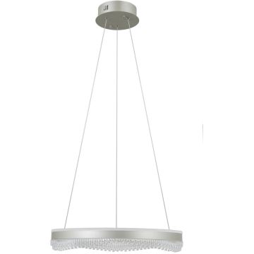 Italux Morte PND-34535-M-SILV Lampă cu pendul 1x40W/LED IP20