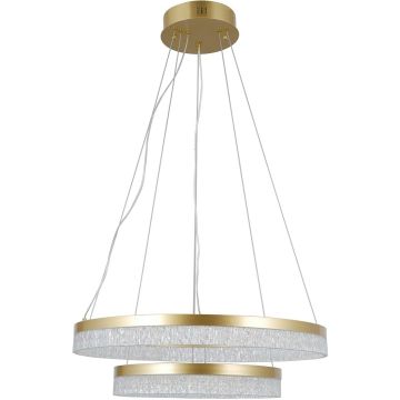 Italux Pantal PND-34533-2L-GD Lampă cu pendul 2x36W/LED 3000K/4000K/6000K 3600lm IP20